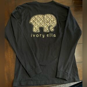 Ivory Ella Women’s Long Sleeve Shirt, Size Small